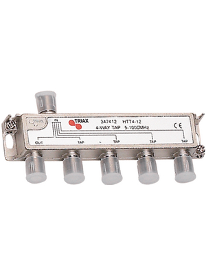 Triax - 347412 - Tap-off unit 5...1000 MHz 12 dB  x 4, 347412, Triax