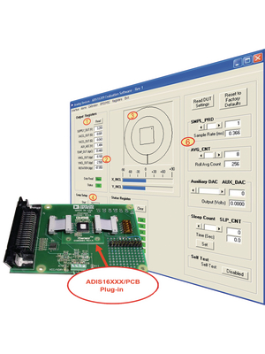Analog Devices - ADISEVALZ - Development kit, ADISEVALZ, Analog Devices