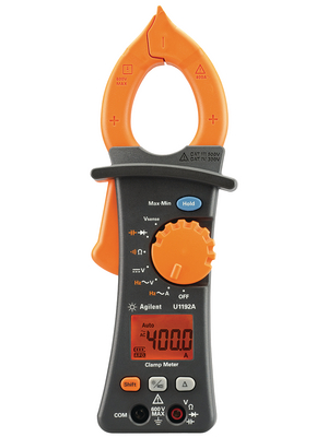 Keysight - U1192A - Current clamp meter, 400 AAC, RMS, U1192A, Keysight