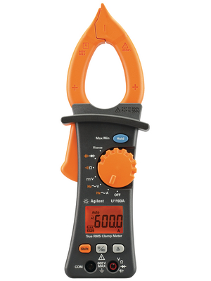 Keysight - U1193A - Current clamp meter, 600 AAC, TRMS, U1193A, Keysight