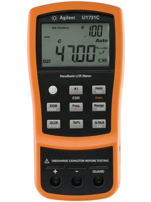 Keysight - U1731C - LCR Meter 20 MOhm 20 mF 2000 H, U1731C, Keysight