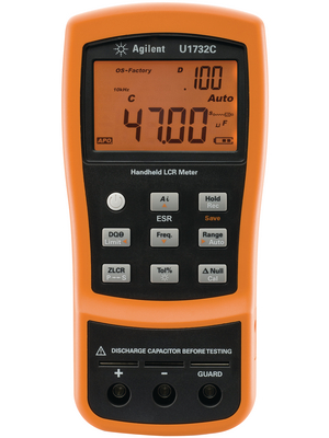 Keysight - U1732C - LCR Meter 20 MOhm 20 mF 2000 H, U1732C, Keysight