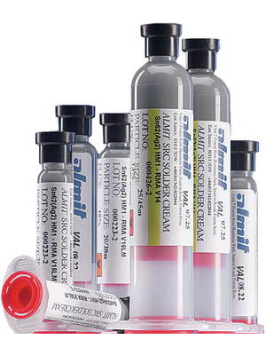 Almit - LFM48 TM HP(L) 500G JAR - Solder paste Sn96.5/Ag3/Cu0.5 500 g, LFM48 TM HP(L) 500G JAR, Almit