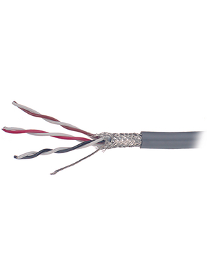 Alpha Wire - 5273C SL005 - Data cable shielded   3 x 2 0.22 mm2, 5273C SL005, Alpha Wire