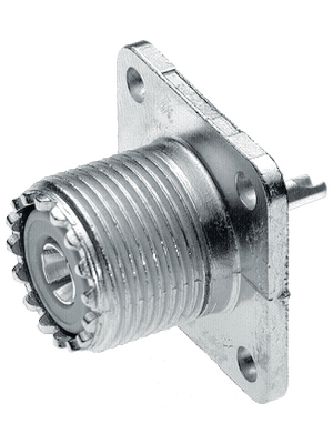 Amphenol - 083 1R 1050 - Device socket, UHF with flange, 083 1R 1050, Amphenol