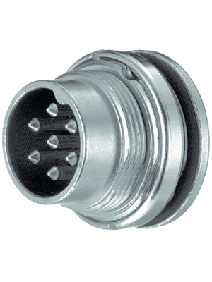 Amphenol - C091 31W007 100 2 - Appliance plug, C091D 7-pin Poles=7 - 360, C091 31W007 100 2, Amphenol