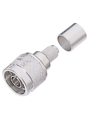 Amphenol - N1121A1-030-NT3G-50 - Cable connector, N straight 50 Ohm, N1121A1-030-NT3G-50, Amphenol