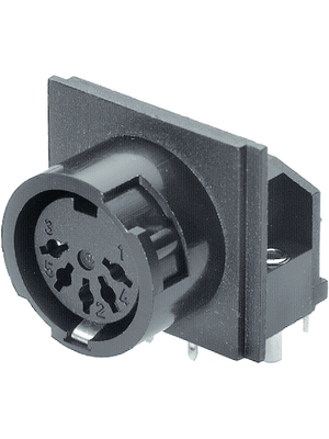 Amphenol - T 3277 600 - Appliance socket C091B 3-pin Poles=3, T 3277 600, Amphenol