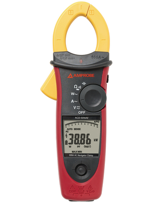 Amprobe - ACD-50NAV +CAL - Current clamp meter 600 kW 600 AAC TRMS AC, ACD-50NAV +CAL, Amprobe