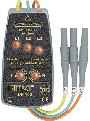 Amprobe - UNITEST DR100 - Phase sequence indicator 200...440 V, UNITEST DR100, Amprobe