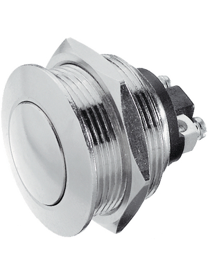 Apem - AV021003C900E - Push-button Switch, vandal proof 22.2 mm 48 VDC 2 A 1 make contact (NO), AV021003C900E, Apem