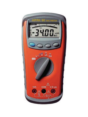 Appa - APPA 82 - Multimeter digital 3400 digits 750 VAC 1000 VDC 0.3 ADC, APPA 82, Appa