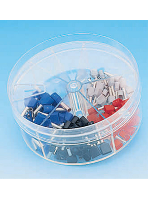 EKT - AS-ATT - Assortment of twin entry bootlace ferrules, insulated, AS-ATT, EKT