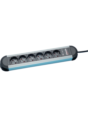 Bachmann - 331.010 - Outlet strip, 6xProtective Contact, 1.75 m, Protective contact / F (CEE 7/4), 331.010, Bachmann