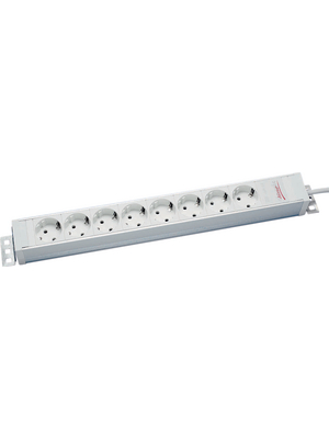 Bachmann - 333.001 - Outlet strip, 8xF (CEE 7/3), 2 m, F (CEE 7/4), 333.001, Bachmann