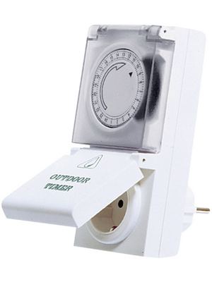 Bachmann - 852.102 - Timer for wall outlet F (CEE 7/4), 852.102, Bachmann