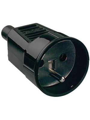 Bachmann - 912.273 - Mains cable socket N/A white E (CEE 7/5), 912.273, Bachmann