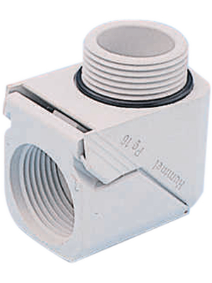 Hummel - 1.315.0900.11 - Folding angle PG9 4...8 mm 8 mm Polyamide grey, RAL 7035 IP 68, 1.315.0900.11, Hummel