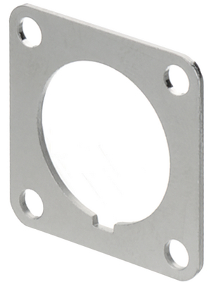 Binder - 04-0106-001 - Square flange for 680 series, 04-0106-001, Binder