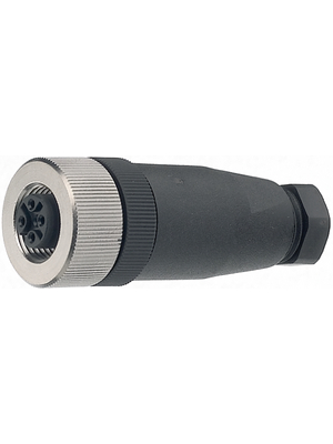 Binder - 99-0430-158-04 - Cable socket, 713 series 3-pole M12, 99-0430-158-04, Binder