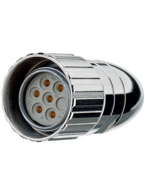 Binder - 99-4646-00-06 - Cable socket, 6-pin Poles 6, 99-4646-00-06, Binder