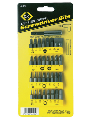 C.K Tools - T4520 - Bit set, T4520, C.K Tools