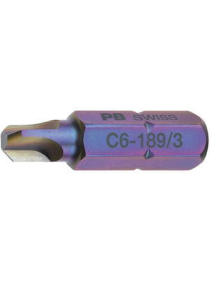 PB Swiss Tools - C6-189/2 - Tri-Wing bit 25 mm 2, C6-189/2, PB Swiss Tools
