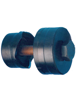 Alfra - 1001 - Plate puncher, round, PG7, 12.7 mm, 9.5 x 40 mm, Steel, 2 mm, 1001, Alfra