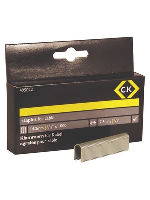C.K Tools - 495022 - Staples 14.2 mm, 495022, C.K Tools