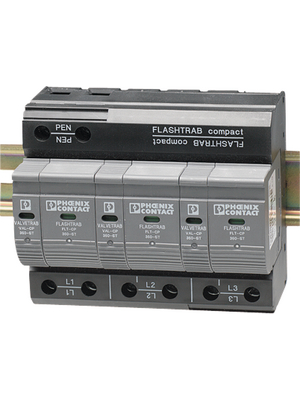 Phoenix Contact - FLT-CP-3C-350 - Lightning Current Arrester 315 A 3 + N, FLT-CP-3C-350, Phoenix Contact