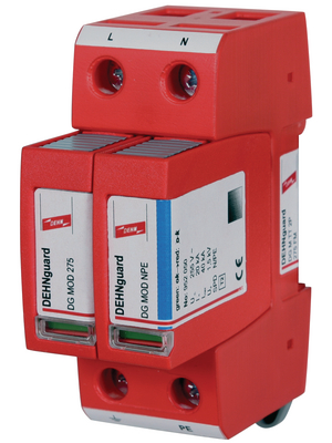 Dehn - DG M TT 2P 275 - Overvoltage diverter type 2 2, DG M TT 2P 275, Dehn