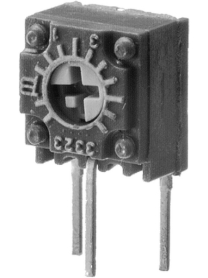 Bourns - 3362X-1-202LF - Trimmer Cermet 2 kOhm linear 500 mW, 3362X-1-202LF, Bourns