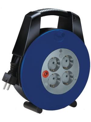 Brennenstuhl - VARIO-LINE 1093230 - Extension Cable Reels with Carrying Handle 10 m F (CEE 7/4), VARIO-LINE 1093230, Brennenstuhl