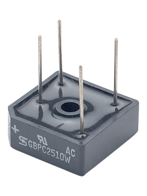 Taiwan Semiconductor - GBPC1510W - Bridge rectifier 1000 V 15 A QUAD-28-6 Wire, GBPC1510W, Taiwan Semiconductor