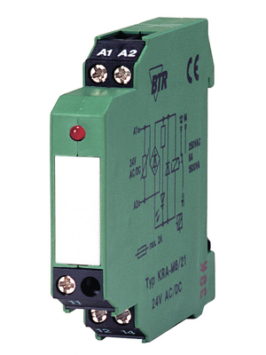 BTR Electronic Systems - KRA-M6/21 24 VUC - Coupling component, KRA-M6/21 24 VUC, BTR Electronic Systems