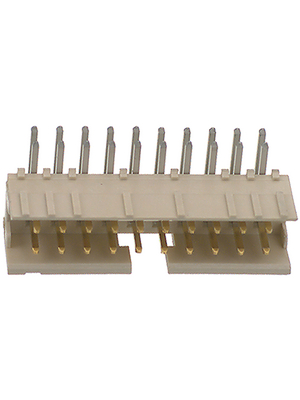 Amphenol/FCI - 98464-G61-20ULF - Pin header, Minitek 2x10-pin 90 Pitch2 mm Poles 2 x 10 Double row / 90 Minitek, 98464-G61-20ULF, Amphenol/FCI