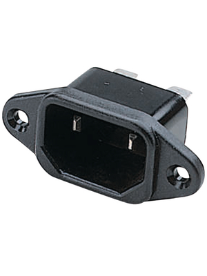 Bulgin - PX0690/63 - Flush-type appliance plug C18 Screw mounting, PX0690/63, Bulgin