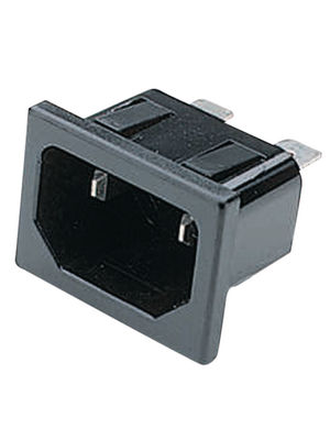 Bulgin - PX0691/20/63 - Flush-type appliance plug C18 Snap-in, PX0691/20/63, Bulgin