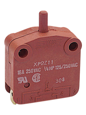 Burgess - XP2-Z11. - Safety switch 16 A Plunger, XP2-Z11., Burgess