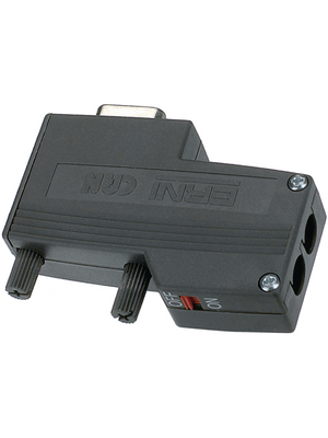 Erni - 144744 - D-Sub field bus connector D-sub Socket 9-Pole as per CAN specification 1 Mbit/s 4.5...8 mm, 144744, Erni