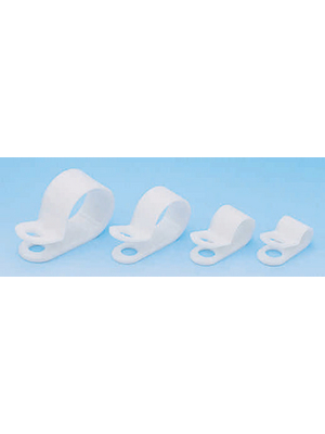 Heyco - 3302 - Cable clip 5.2 mm -40...+85 C white 3.2 mm Nylon 66 (UL 94 V-2), 3302, Heyco