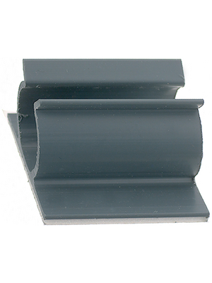Richco - KKU-2A4-RT - Cable Clip -25...+65 C grey ? 3.2 mm PVC, KKU-2A4-RT, Richco