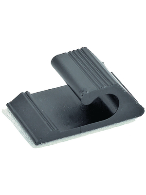 KSS - CATV-1 - Cable Clip -25...+85 C black ? 5.5...7 mm Nylon 6.6, CATV-1, KSS