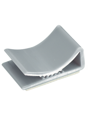 KSS - FC-20 - Flat Cable Clip -10...+65 C grey 10 mm PVC, FC-20, KSS