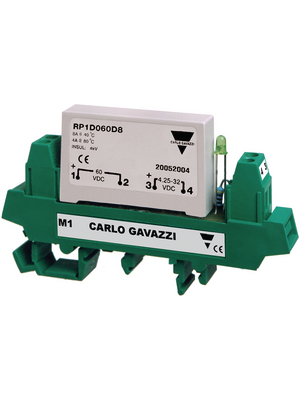 Carlo Gavazzi - RP1D060D4M1 - Solid state relay single phase 4.25...32 VDC, RP1D060D4M1, Carlo Gavazzi