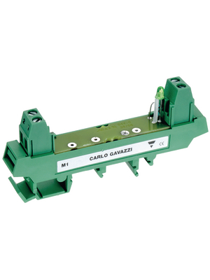Carlo Gavazzi - RPM1 - M1 socket for DIN rail N/A 250 VAC 6 A 12.5 mm, RPM1, Carlo Gavazzi