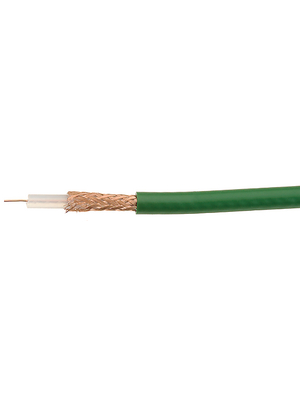 Bedea - 0,6/3,7 - Video cable   1 x75 Ohm green, 0,6/3,7, Bedea