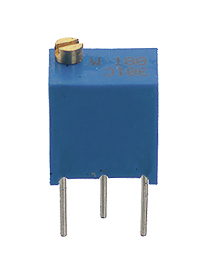 Bourns - 3266W-1-105LF - Trimmer Cermet 1 MOhm linear 250 mW, 3266W-1-105LF, Bourns