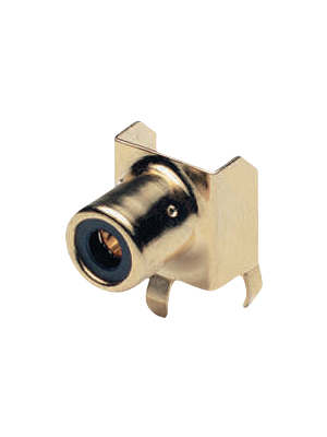 Lih Sheng Precision - 172-1-6 - Female panel connector black, 172-1-6, Lih Sheng Precision