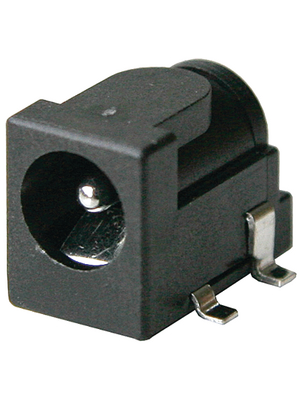 Cliff - DC-10AS - Power jack, SMD 2.1 6.4 mm, DC-10AS, Cliff